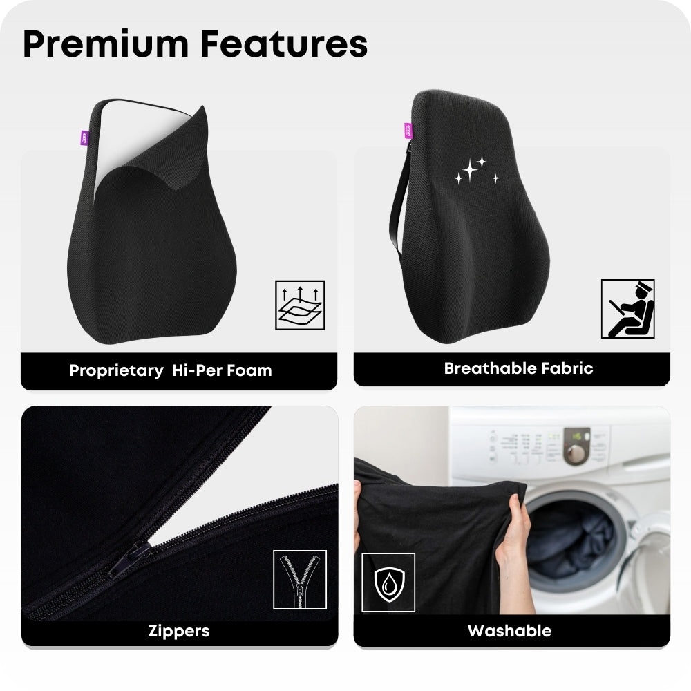 Zudo CoreComfort Lumbar Support Cushion image 4