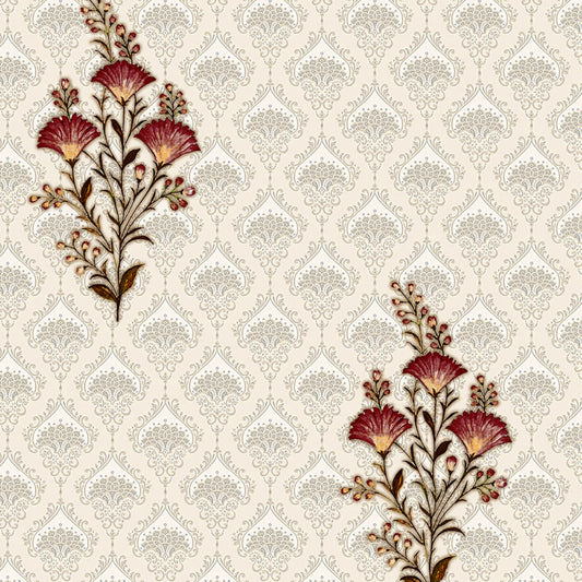 Elegant Ethenic  Print Room Darkening Curtain Set of 2 - DS343A