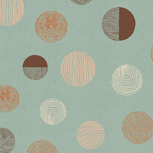 Digital Boho Printed Twill Textured Room Darkening Curtains Set Of 2 - DS530B