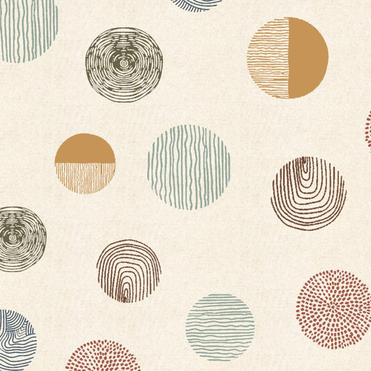 Digital Boho Printed Twill Textured Room Darkening Curtains Set Of 2 - DS530C