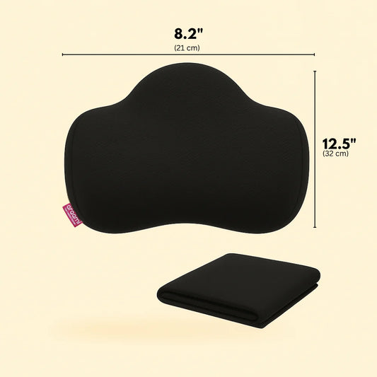 Only Cover of  Zudo CoreComfort Ribbed Neck Rest Cushion image 2