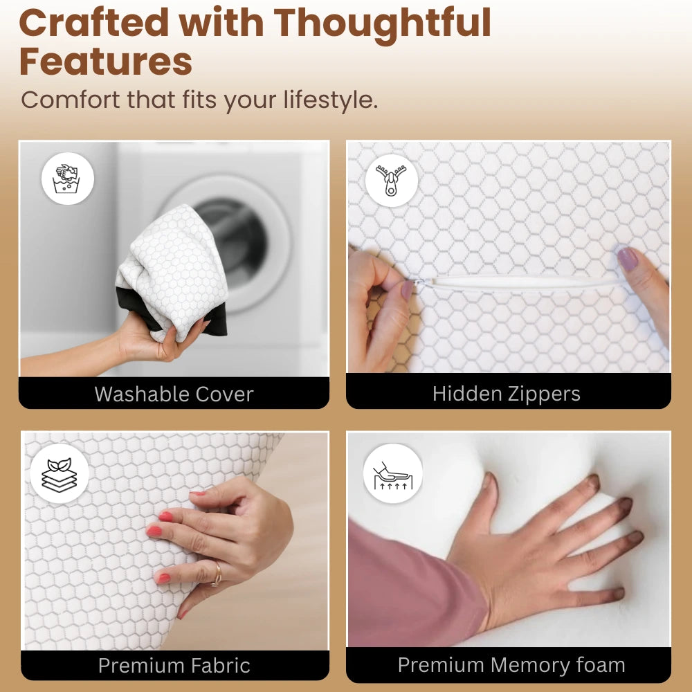 Zudo CoreComfort Cervical ButterFly Pillow image 8