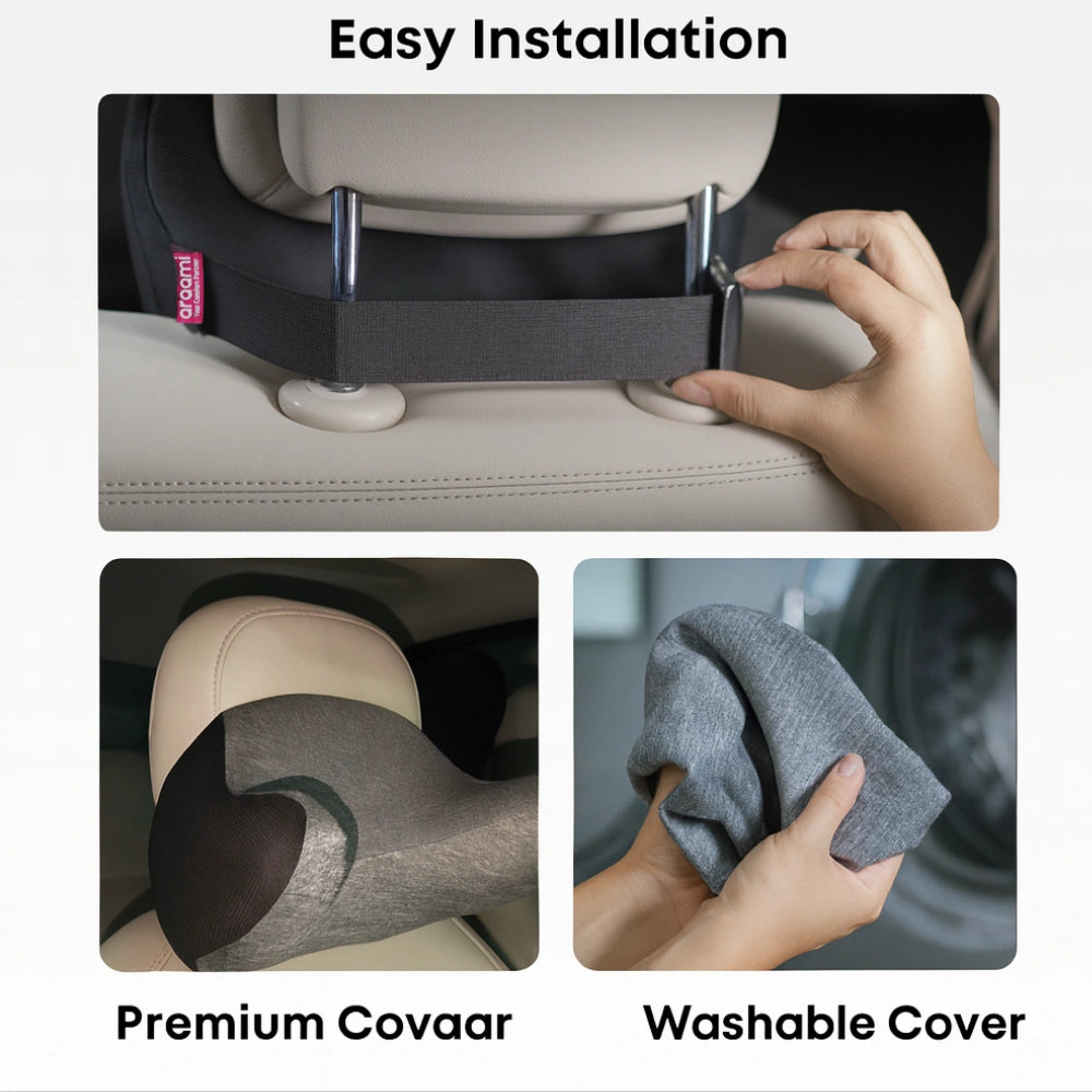 Zudo CoreComfort U-Shaped Car Headrest Cushion image 8