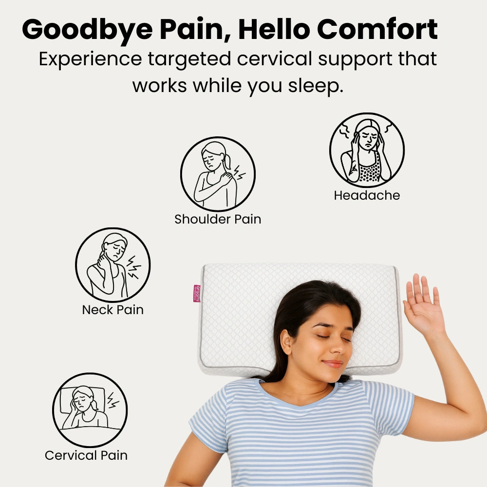 Zudo CoreComfort Cervical Pillow - Image 6