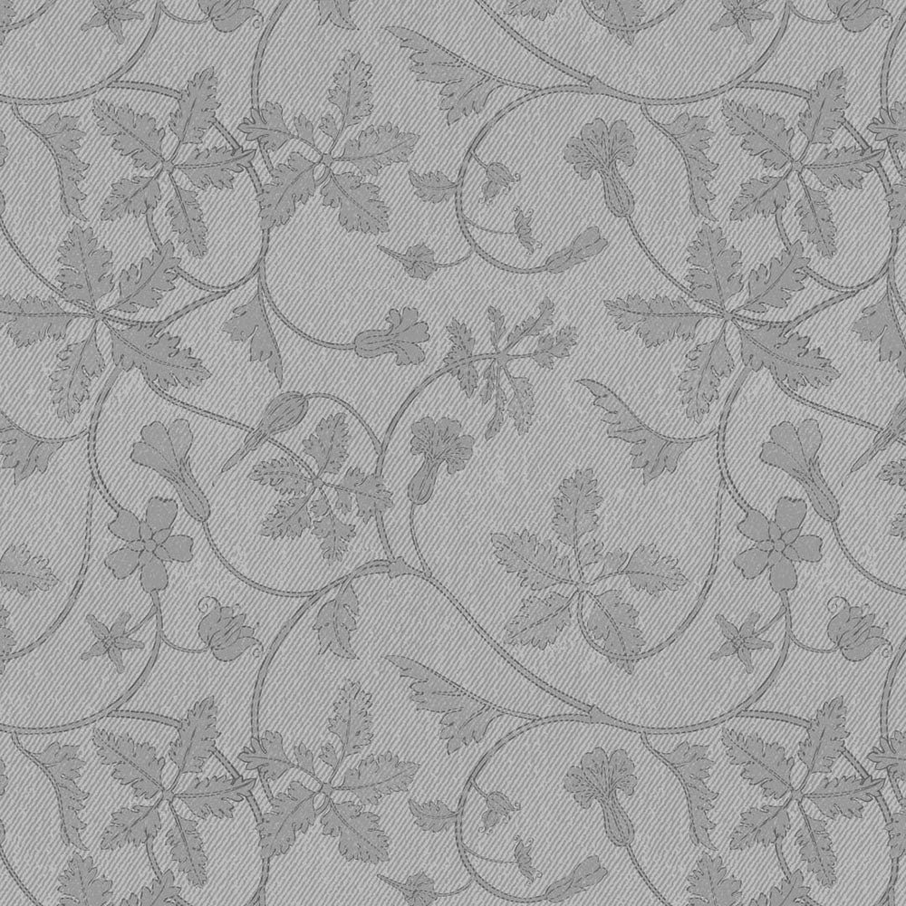 Elegant Floral Print Room Darkening Curtains- Set of 2 - DS496F - Image 2