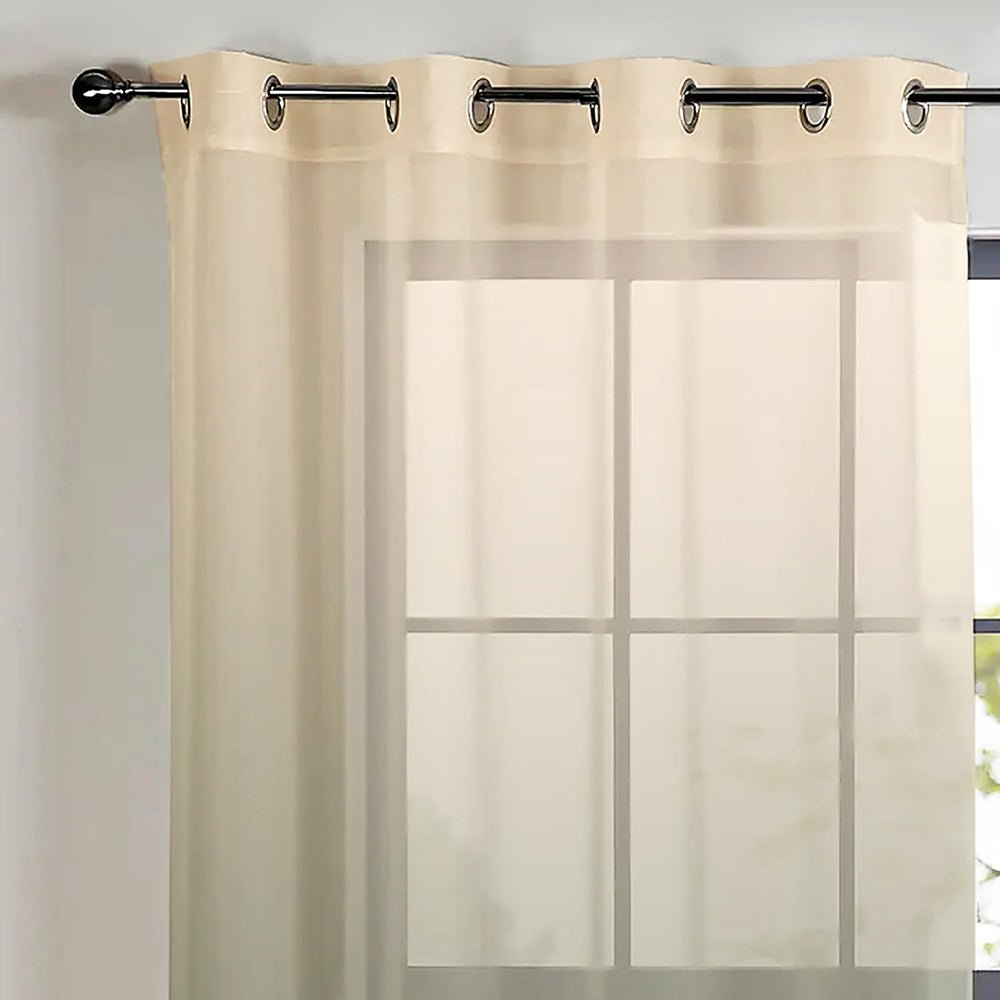 Digital Boho Printed Sheer Semi Transparent Curtain Set Of 2 - DSBH04SHR - Image 2