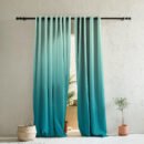 Elegant Ombre Print Room Darkening Curtain - Set of 2 - DSINH7