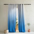 Elegant Ombre Print Room Darkening Curtain Set of 2, OMBRE23