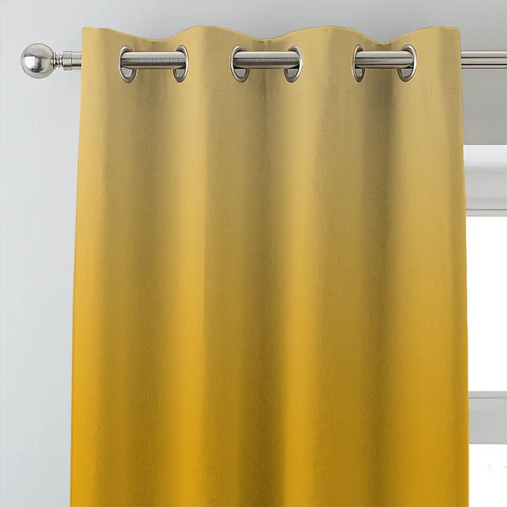 Elegant Ombre Print Room Darkening Curtain - Set of 2 - DS WOVEN 3 - Image 3