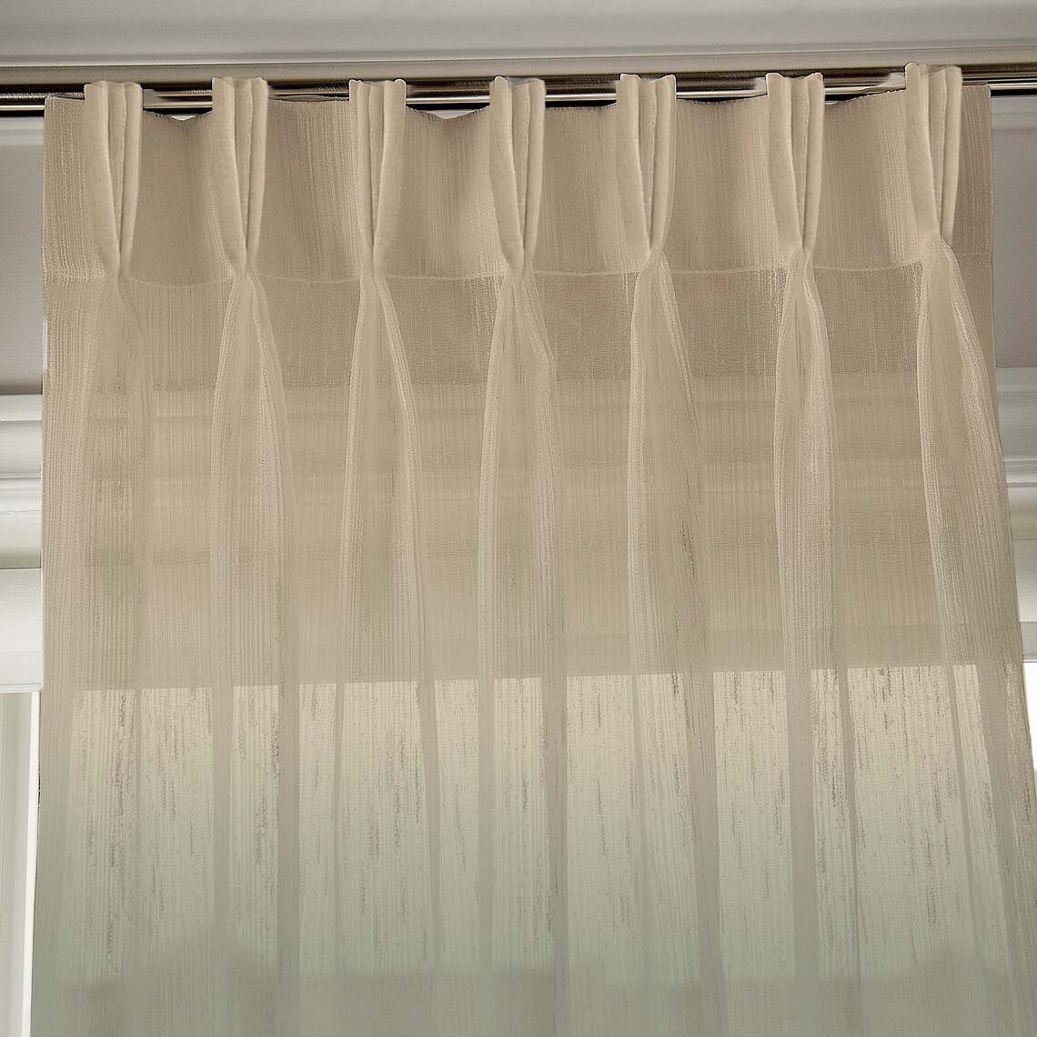 Digital Boho Printed Sheer Semi Transparent Curtain Set Of 2 - DSBH04SHR - Image 4