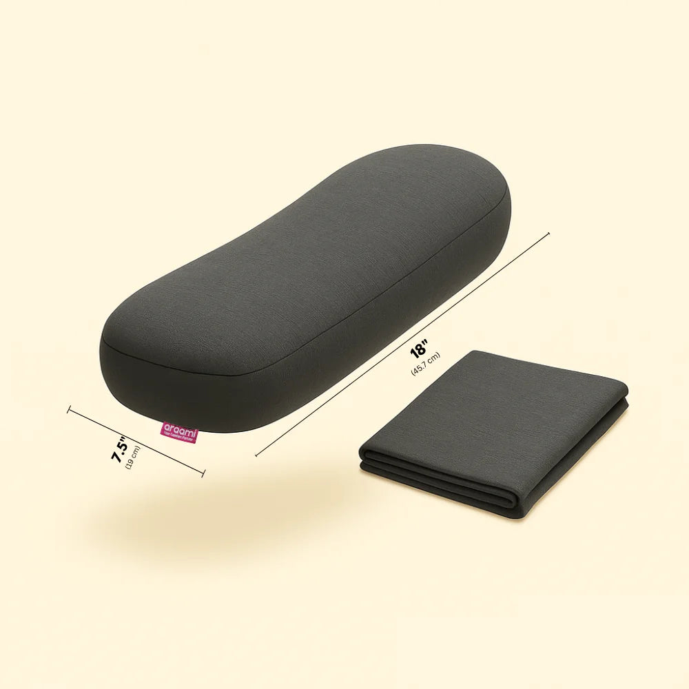 Only Cover of Zudo CoreComfort Ribbed Neck Pillow - Image 2